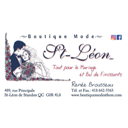 Boutique Mode St-Léon - Mariage, Robes de Mariée en Beauce
